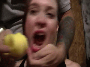 Spread Helpless in Brutal Bondage