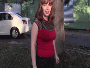 Ginger Spanks Her Stalker Fan